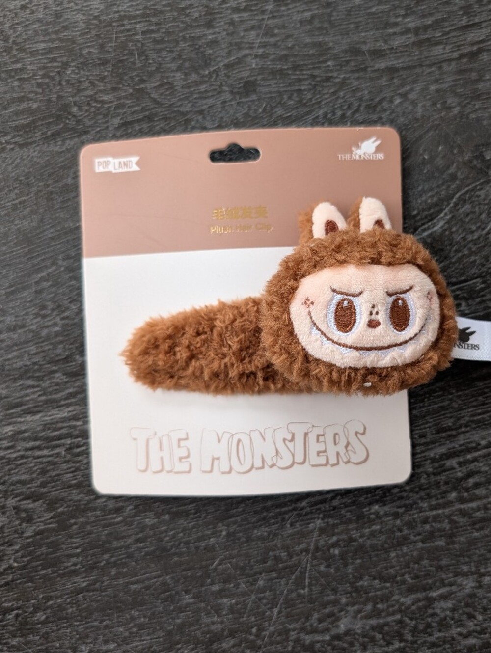 Labubu Plush Hair Clip